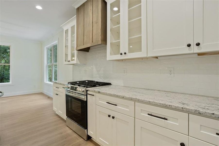 Furnished interior view inside a new home in , Canton (Image 19).