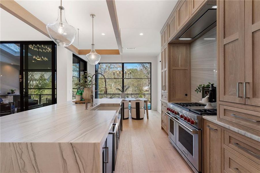 Furnished interior view inside a new home in , Alpharetta (Image 8).