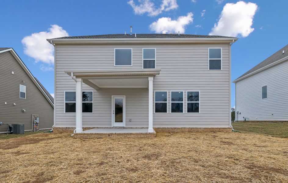 Front exterior of a new home in Willow Landing, Mount Juliet, TN, highlighting curb appeal (Image 20).