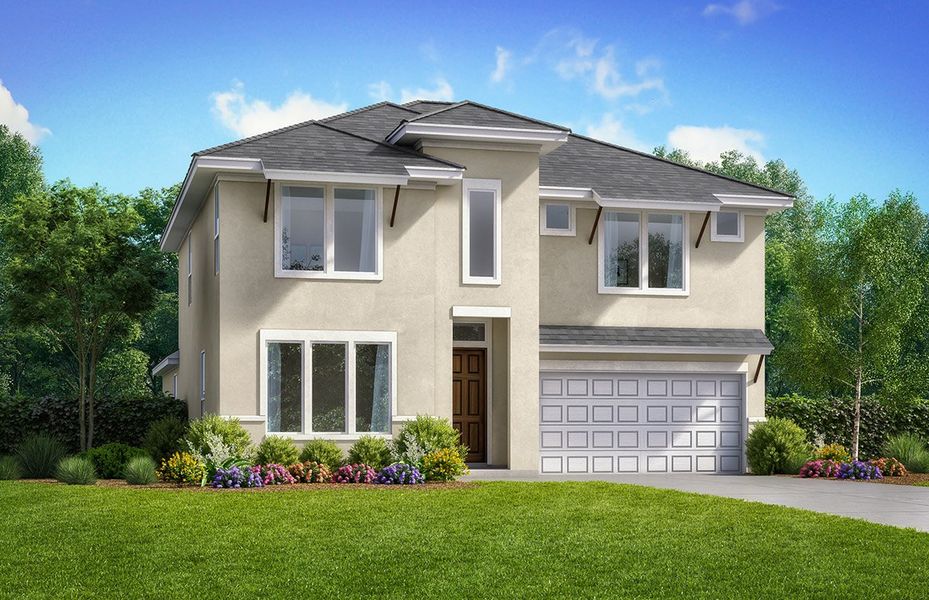 Representative exterior photo of a completed home built from the Harrington by Landon Homes in Lexington Frisco, Frisco, TX (Image 21).