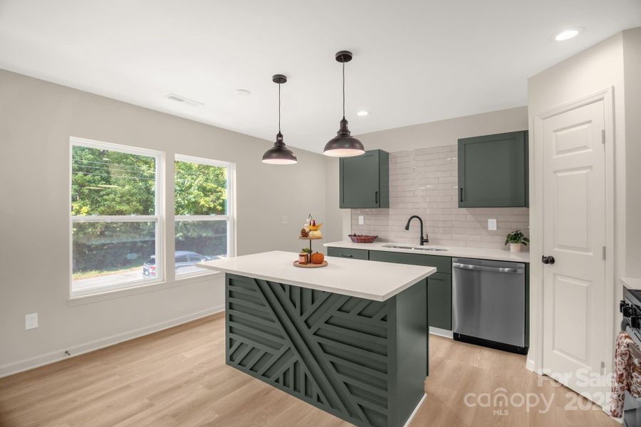 Furnished interior view inside a new home in , Lexington (Image 4).