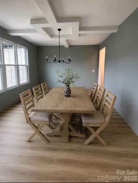 Furnished interior view inside a new home in , Hickory (Image 29).