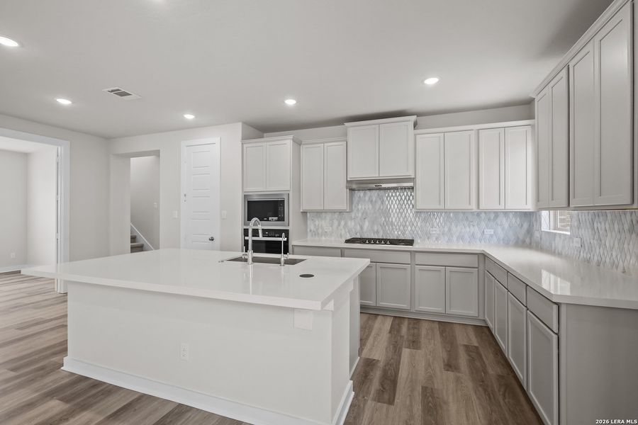Furnished interior view inside a new home in Ladera, San Antonio (Image 11). Furnished interior view inside a new home in Ladera, San Antonio (Image 11).