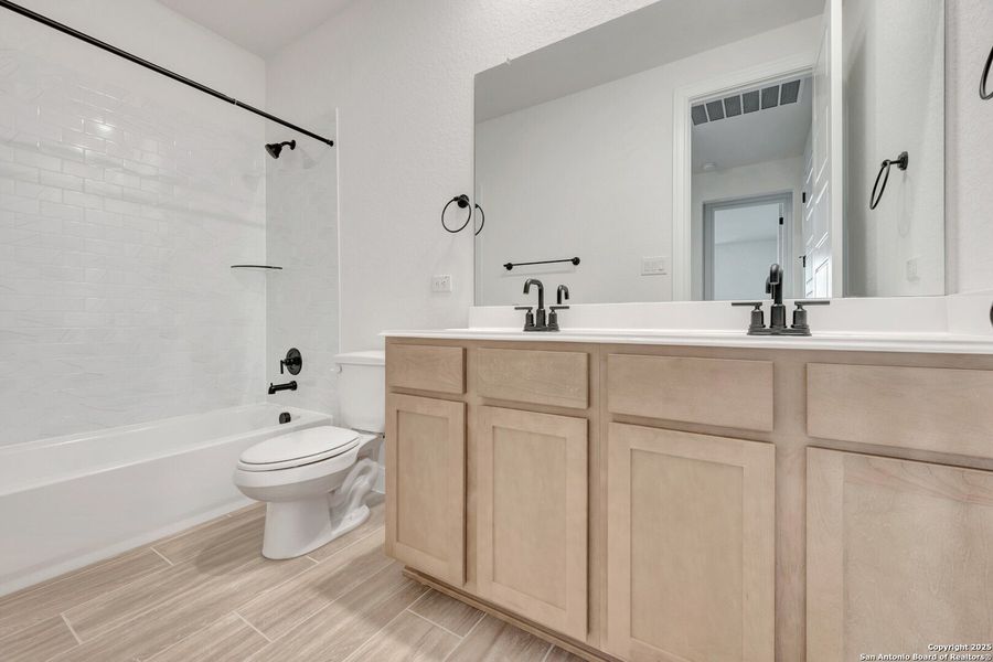 Furnished interior view inside a new home in Preserve at Annabelle Ranch, San Antonio (Image 6). Furnished interior view inside a new home in Preserve at Annabelle Ranch, San Antonio (Image 6).