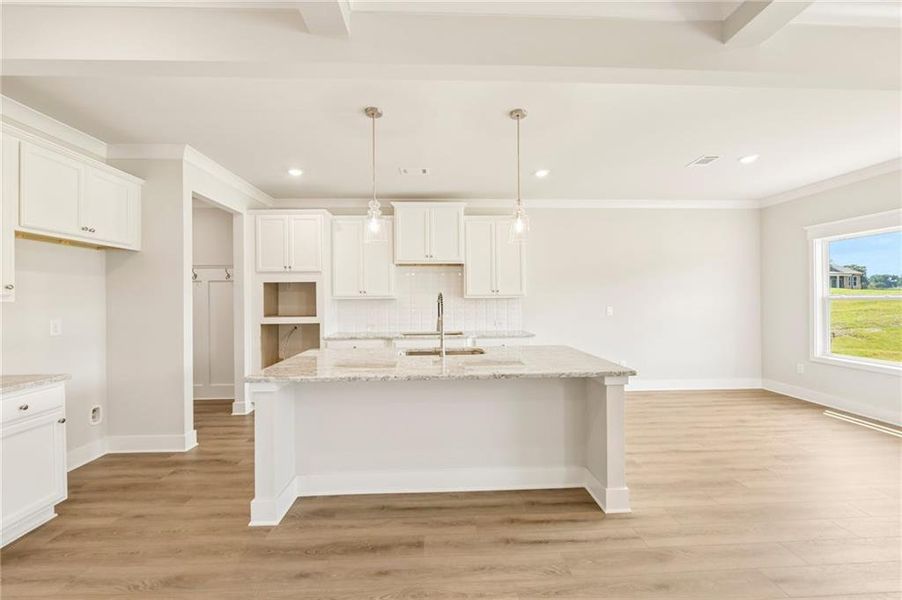 Furnished interior view inside a new home in Fowler Farms, Auburn (Image 15).