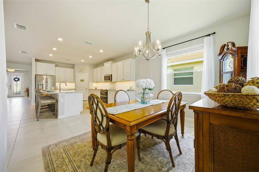 Furnished interior view inside a new home in Solera at Lakewood Ranch, Bradenton (Image 38).