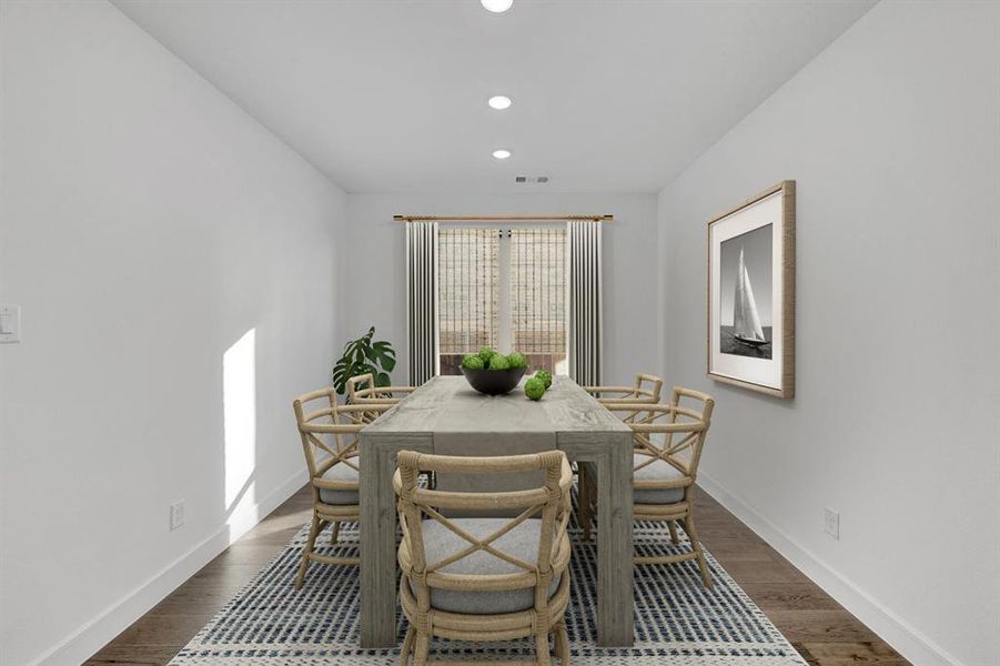 Furnished interior view inside a new home in Wellington, Fort Worth (Image 9).