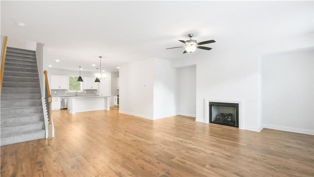 Spacious, unfurnished interior of a new home in , Sugar Hill (Image 29). Spacious, unfurnished interior of a new home in , Sugar Hill (Image 29).