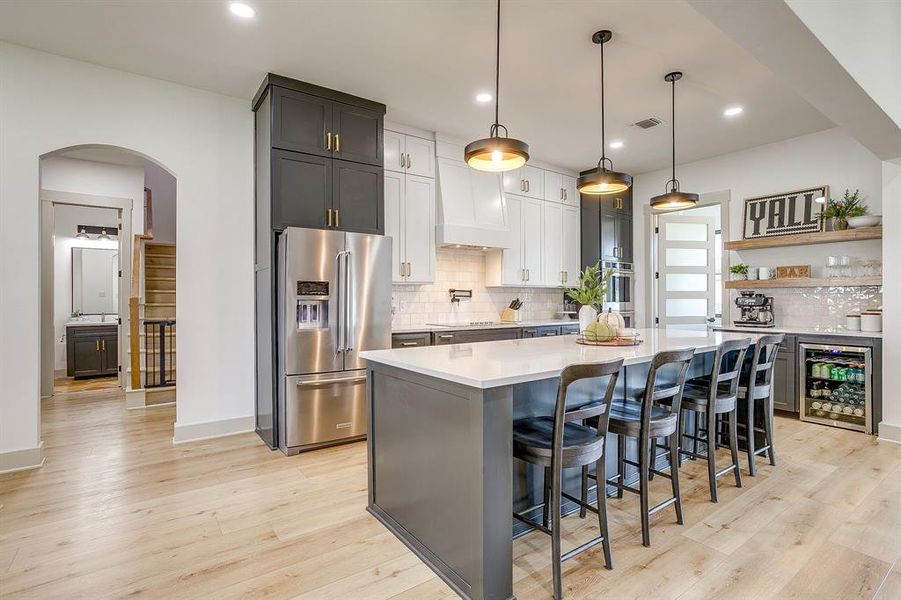 Furnished interior view inside a new home in , Weatherford (Image 28).