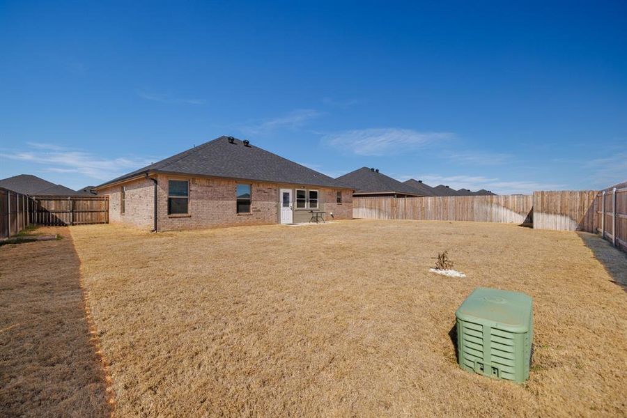 Exterior details and patio area of a home in , Abilene (Image 22).
