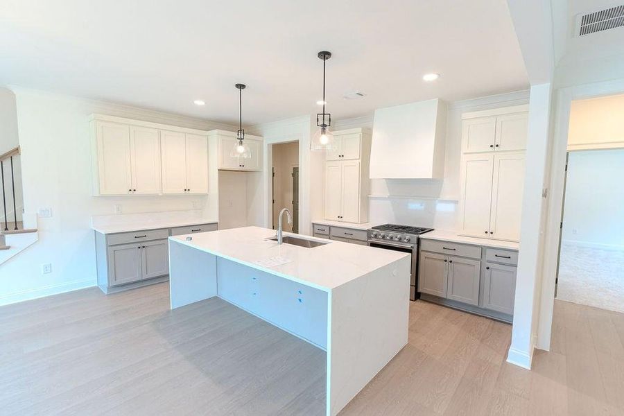 Furnished interior view inside a new home in , Hoschton (Image 9).