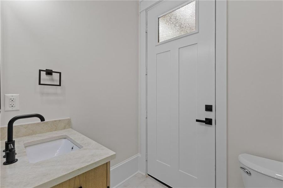 Furnished interior view inside a new home in , Monroe (Image 51).