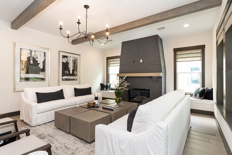 Representative furnished interior of a home built from the Harper - Hidden Creek by MasterCraft Builder Group in SilverLeaf, St. Augustine (Image 8).