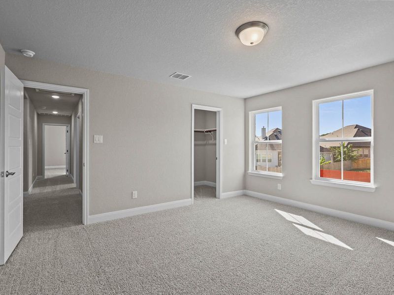 Representative unfurnished interior of a home built from the The Jennings G by Davidson Homes LLC in The Reserve at Potranco Oaks, Castroville (Image 35). Representative unfurnished interior of a home built from the The Jennings G by Davidson Homes LLC in The Reserve at Potranco Oaks, Castroville (Image 35).