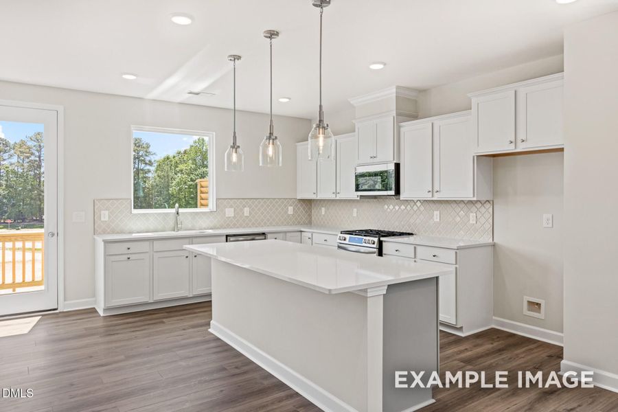 Furnished interior view inside a new home in Camden Park, Knightdale (Image 6). Furnished interior view inside a new home in Camden Park, Knightdale (Image 6).
