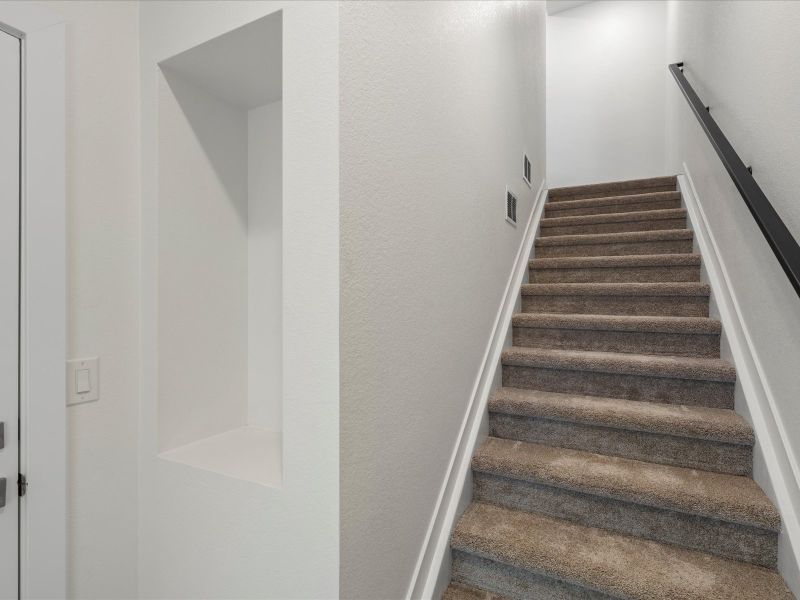 Spacious, unfurnished interior of a new home in The Hub at Virginia Village, Denver (Image 25). Spacious, unfurnished interior of a new home in The Hub at Virginia Village, Denver (Image 25).