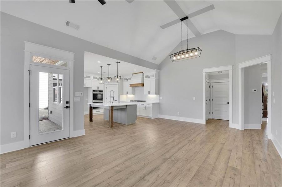 Spacious, unfurnished interior of a new home in , Canton (Image 24).