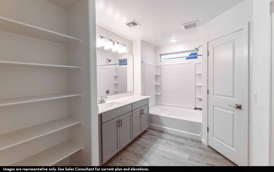 Representative furnished interior of a home built from the Choctaw by CastleRock Communities in Rancho Mirage, Maricopa (Image 3). Representative furnished interior of a home built from the Choctaw by CastleRock Communities in Rancho Mirage, Maricopa (Image 3).