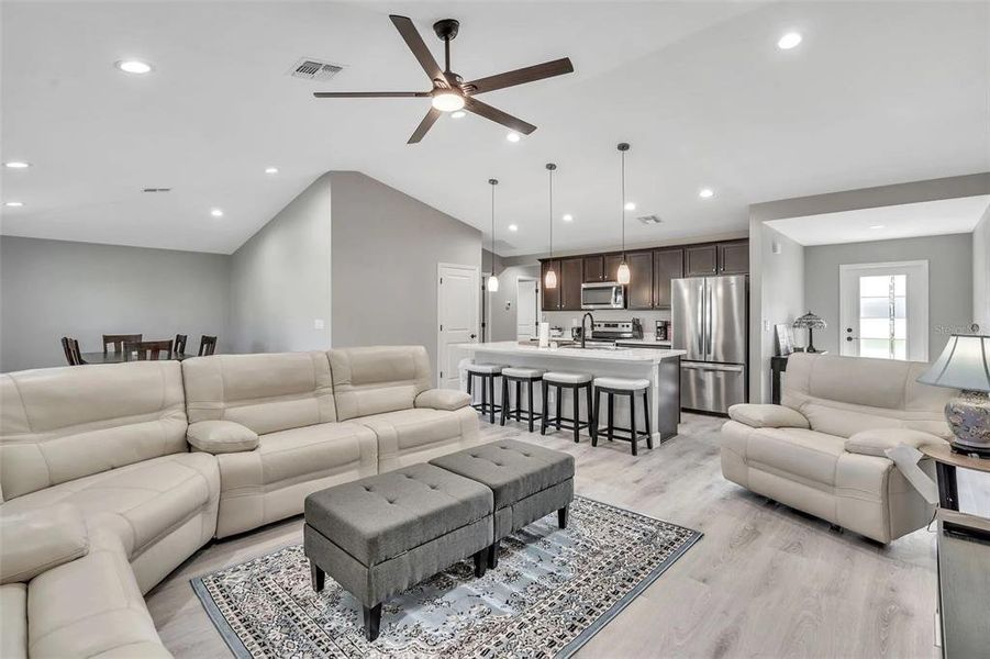 Furnished interior view inside a new home in , Port Charlotte (Image 24).