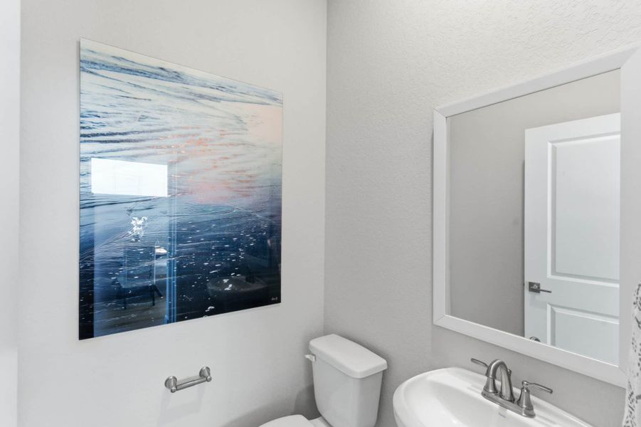 Furnished interior view inside a new home in Rose Hill, San Antonio (Image 25).