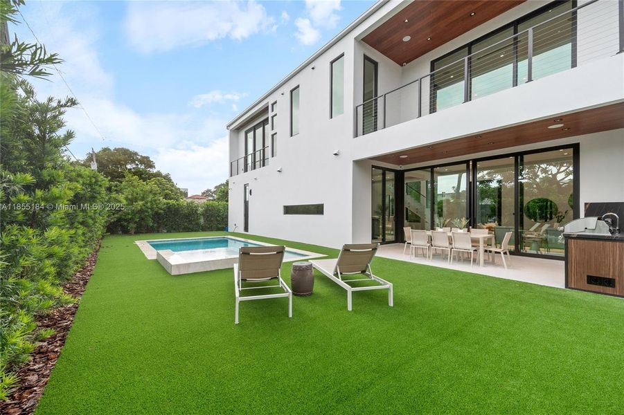 Front exterior of a new home in , Miami, FL, highlighting curb appeal (Image 29). Front exterior of a new home in , Miami, FL, highlighting curb appeal (Image 29).