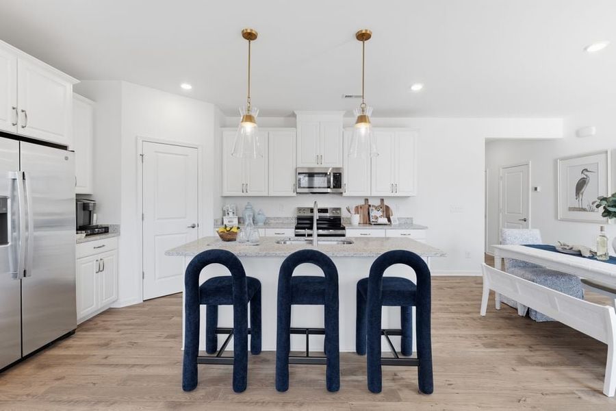Representative furnished interior of a home built from the Pisgah by Taylor Morrison in Fincastle Glen, Shelby (Image 9).
