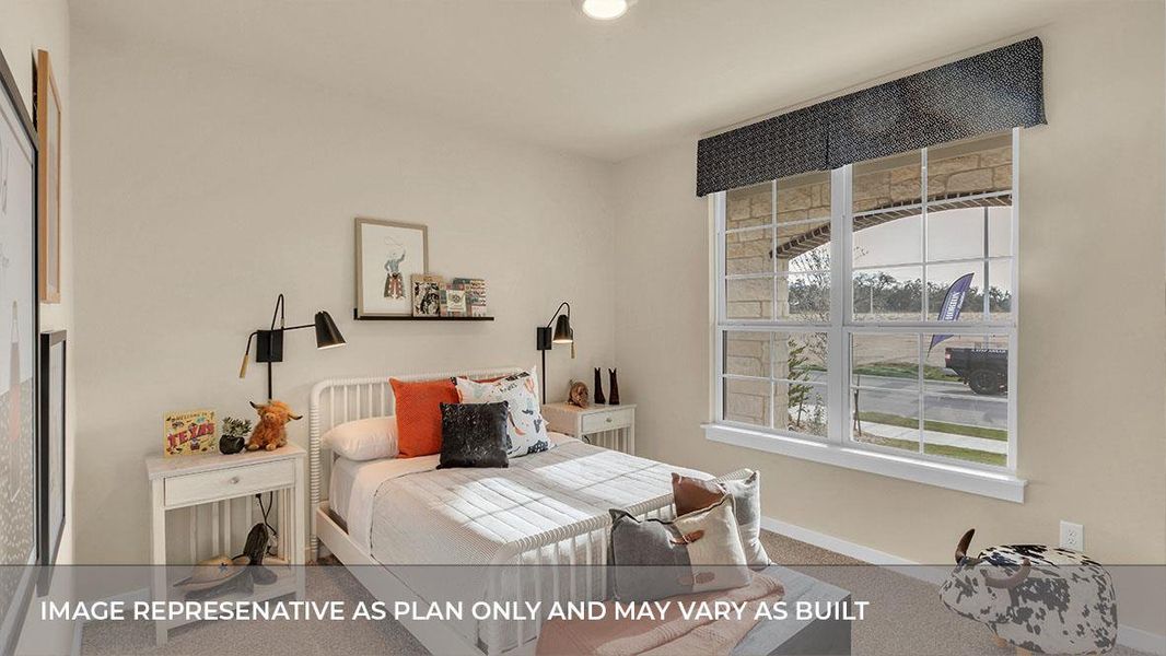 Furnished interior view inside a new home in Rosenbusch Ranch, Leander (Image 5).