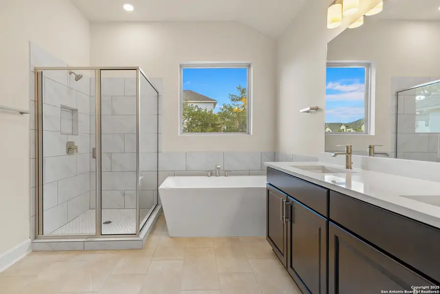 Furnished interior view inside a new home in Ventana, Bulverde (Image 16).