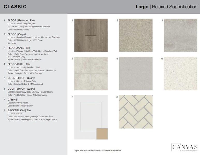 9404 Hamadryas Drive design selections! This home is currently under construction and selections are subject to change.