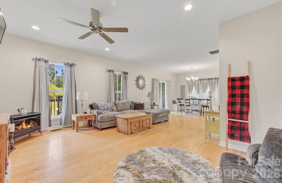 Furnished interior view inside a new home in , Canton (Image 37).