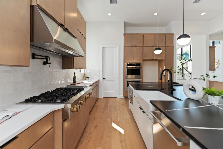 Furnished interior view inside a new home in , Houston (Image 16).
