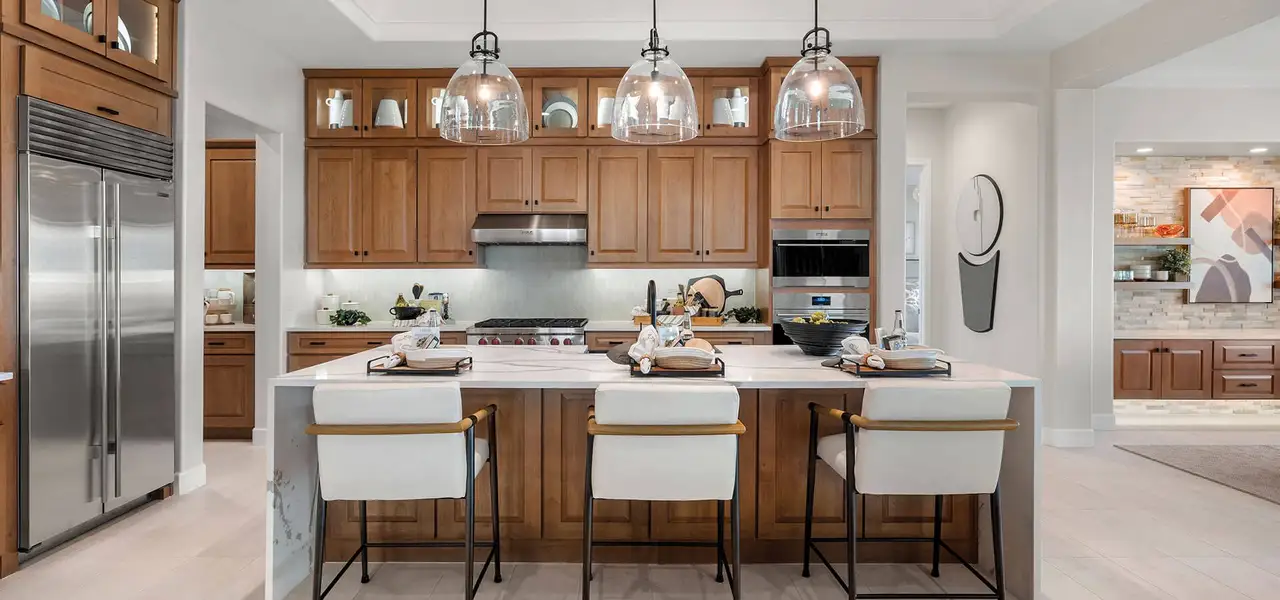 Representative furnished interior of a home built from the Avalon by Robson Resort Communities in Robson Ranch Arizona, Eloy (Image 6).