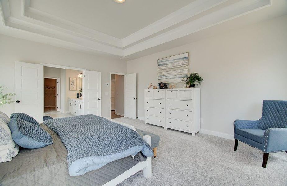 Furnished interior view inside a new home in Pinecrest Ridge, Dacula (Image 10).