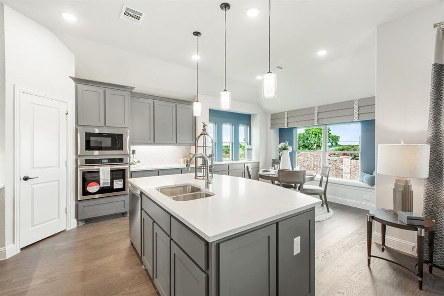 Furnished interior view inside a new home in Trees Farm, DeSoto (Image 24).