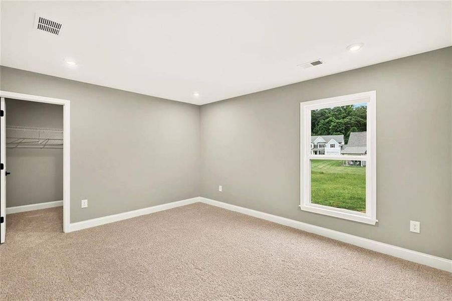 Spacious, unfurnished interior of a new home in Hidden Fields, Hoschton (Image 36). Spacious, unfurnished interior of a new home in Hidden Fields, Hoschton (Image 36).