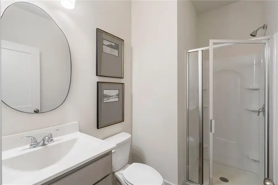 Furnished interior view inside a new home in , Alpharetta (Image 10).