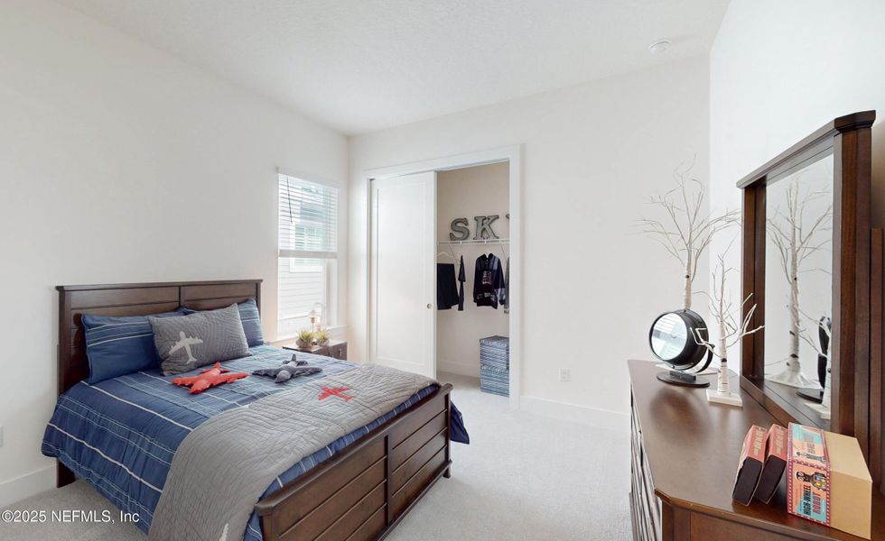 Furnished interior view inside a new home in Seven Pines, Jacksonville (Image 10).