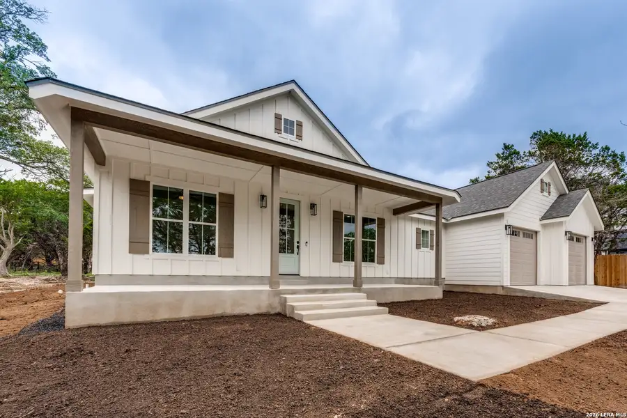 Exterior details and patio area of a home in , Boerne (Image 18).