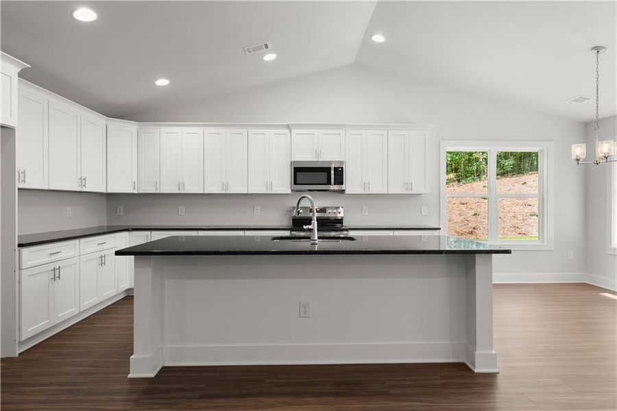 Furnished interior view inside a new home in , Martin (Image 6). Furnished interior view inside a new home in , Martin (Image 6).