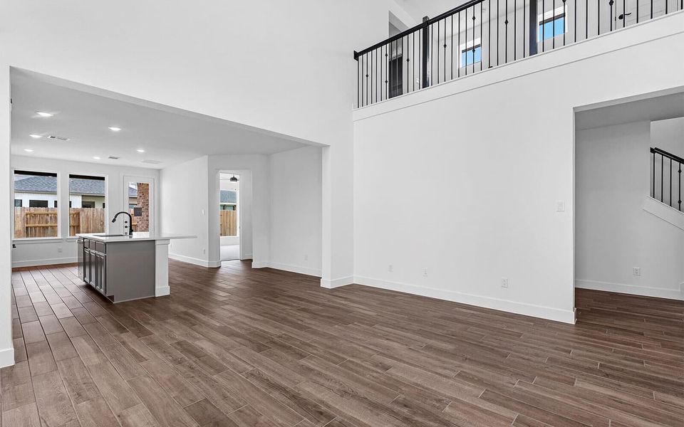 Representative unfurnished interior of a home built from the Rutgers by Brookfield Residential in 40' Traditional Homes at Elyson, Katy (Image 9). Representative unfurnished interior of a home built from the Rutgers by Brookfield Residential in 40' Traditional Homes at Elyson, Katy (Image 9).