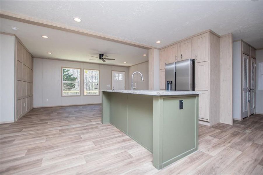 Furnished interior view inside a new home in , Waco (Image 10).