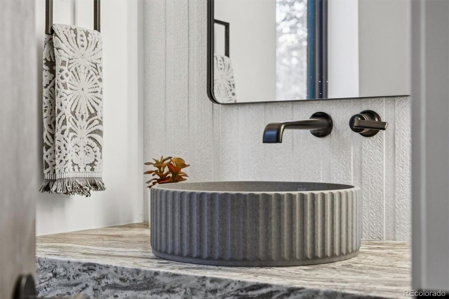 Close-up of interior finishes inside a home in , Denver (Image 19).