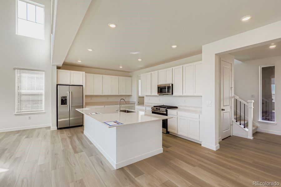 Furnished interior view inside a new home in Brighton Crossings: The Grand Collection, Brighton (Image 9).