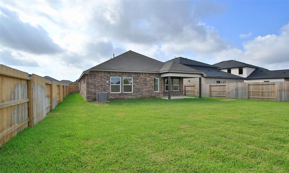 Exterior details and patio area of a home in Cypress Green, Hockley (Image 2). Exterior details and patio area of a home in Cypress Green, Hockley (Image 2).