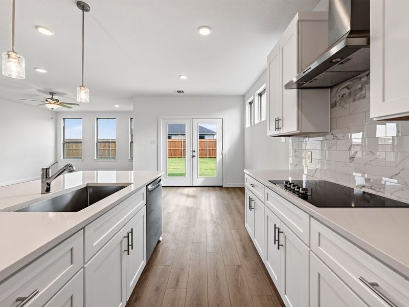 Furnished interior view inside a new home in Meadow Ridge Estates, Josephine (Image 10).