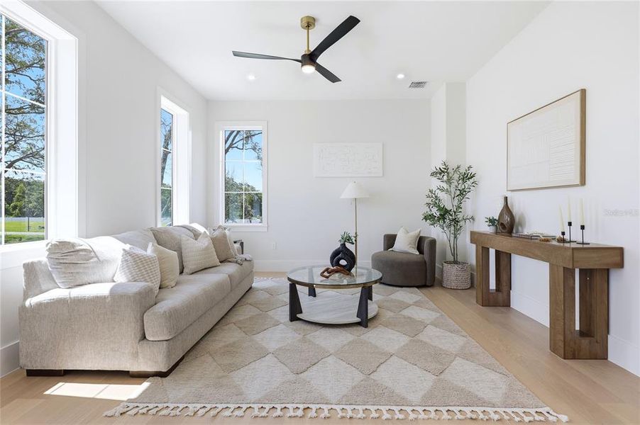 Furnished interior view inside a new home in , Winter Garden (Image 48). Furnished interior view inside a new home in , Winter Garden (Image 48).