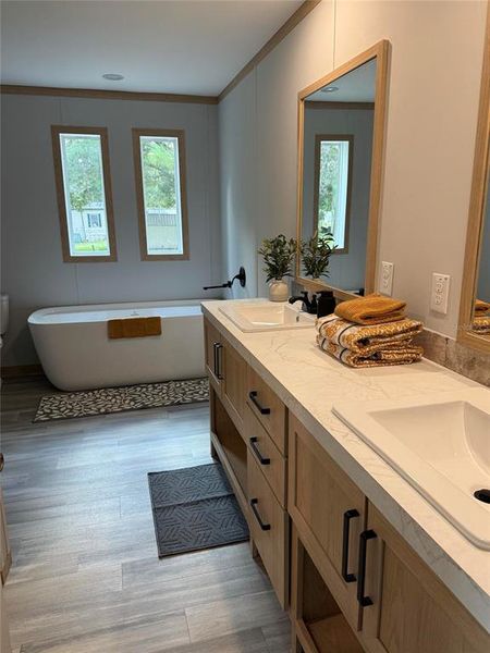 Furnished interior view inside a new home in , Brooksville (Image 2).