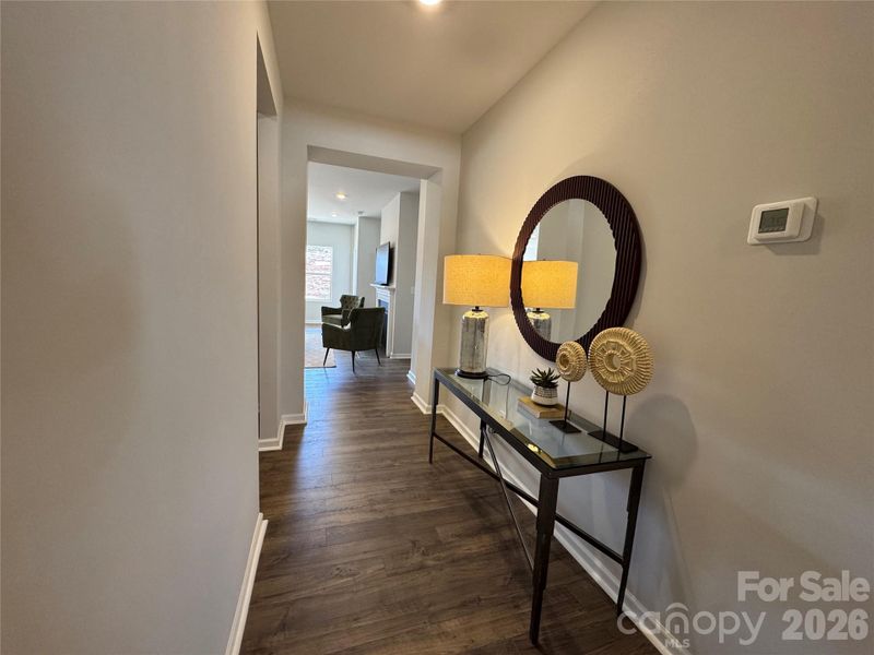 Furnished interior view inside a new home in McFarland Estates, York (Image 12).
