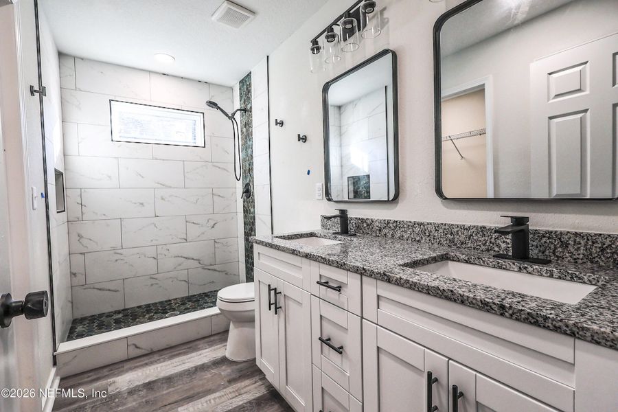 Furnished interior view inside a new home in , Jacksonville (Image 33). Furnished interior view inside a new home in , Jacksonville (Image 33).