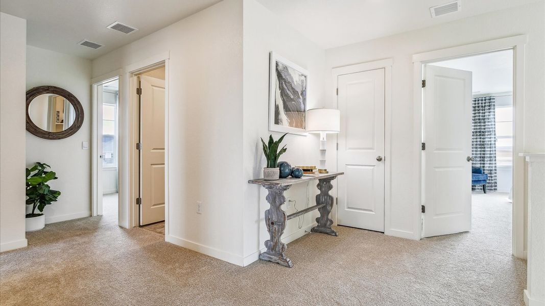 Furnished interior view inside a new home in Spring Valley Ranch, Elizabeth (Image 12).